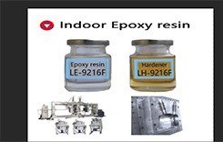 Clear Crystal Liquid Modified Epoxy Resin Hardener cho máy biến áp 10-110kv điện tử