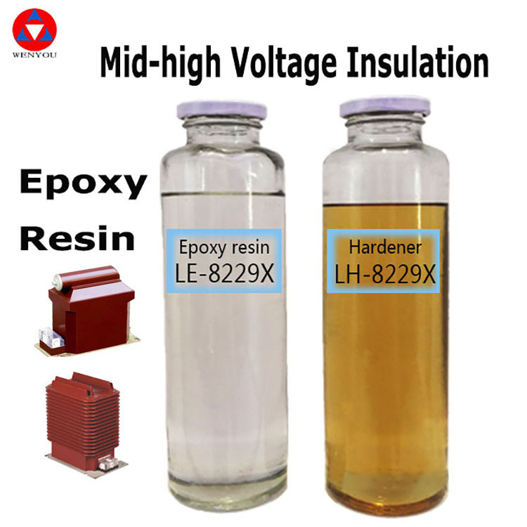 Bi thành phần đúc nhựa epoxy và cứng biến áp điện và điện áp