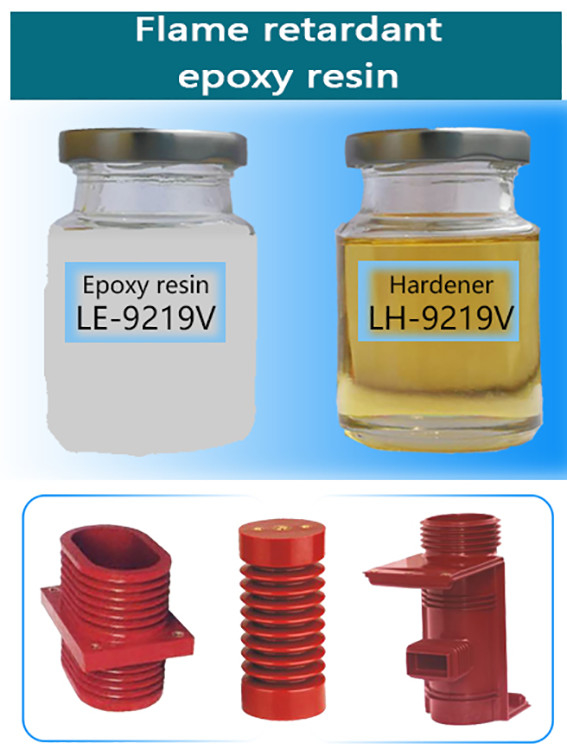 Chất đóng rắn nhựa Epoxy trắng với Silica cho chất cách điện 10 đến 1100KV