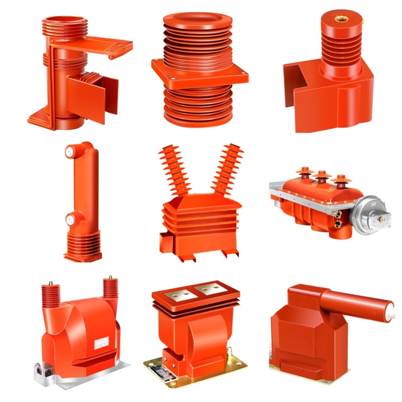 Máy biến áp ngoài trời Epoxy Epoxy Epoxy Kháng UV Rõ ràng Nhựa APG hình thành