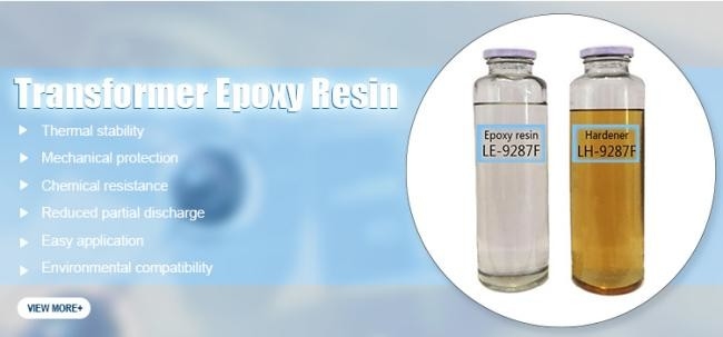 Thủy nhựa epoxy đúc độ nhớt thấp để đóng gói cuộn dây biến áp chính xác dễ xử lý