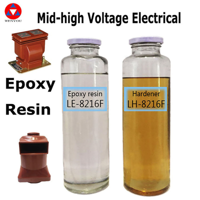 Nhựa Epoxy thành phần trong suốt cho keo hai thành phần đúc APG