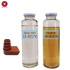 Clear Crystal Liquid Modified Epoxy Resin Hardener cho máy biến áp 10-110kv điện tử